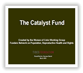 Catalyst Brochure cover